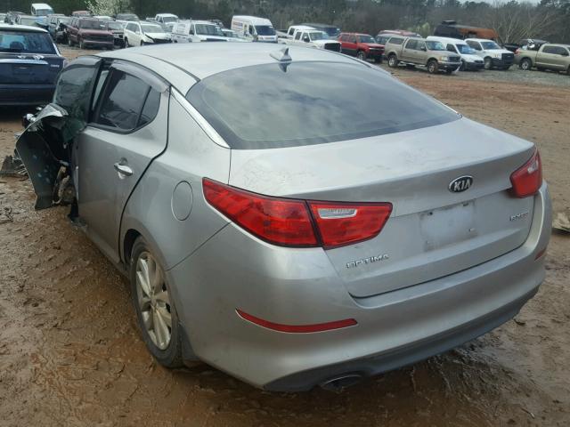 5XXGN4A70FG422294 - 2015 KIA OPTIMA EX SILVER photo 3