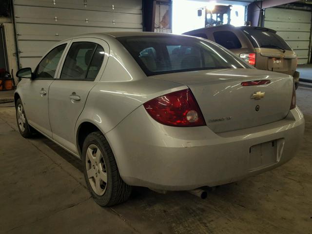 1G1AL58F277208862 - 2007 CHEVROLET COBALT LT SILVER photo 3