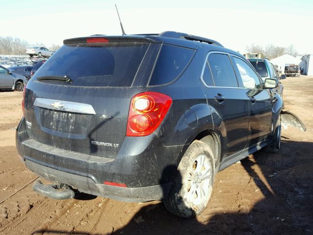 2CNFLNEC3B6262845 - 2011 CHEVROLET EQUINOX LT BLACK photo 4