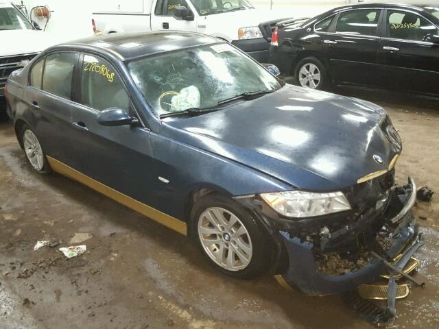 WBAVB17516NK40156 - 2006 BMW 325 I AUTO BLUE photo 1