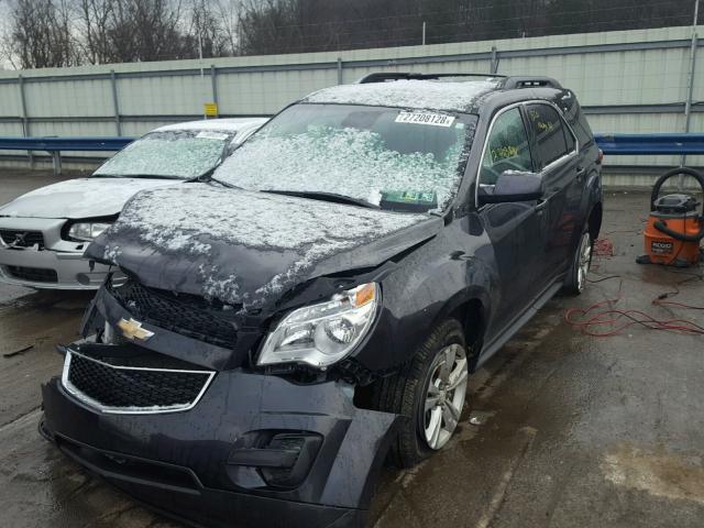 2GNALBEK1F6413828 - 2015 CHEVROLET EQUINOX LT GRAY photo 2