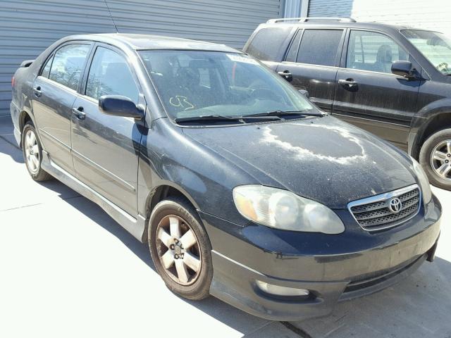 1NXBR32E76Z636386 - 2006 TOYOTA COROLLA CE BLACK photo 1