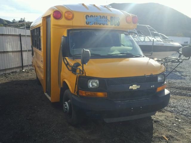 1GB6G5BG0F1115153 - 2015 CHEVROLET EXPRESS G4 YELLOW photo 1