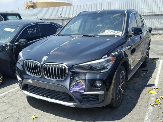 WBXHT3C32GP882035 - 2016 BMW X1 XDRIVE2 BLACK photo 2