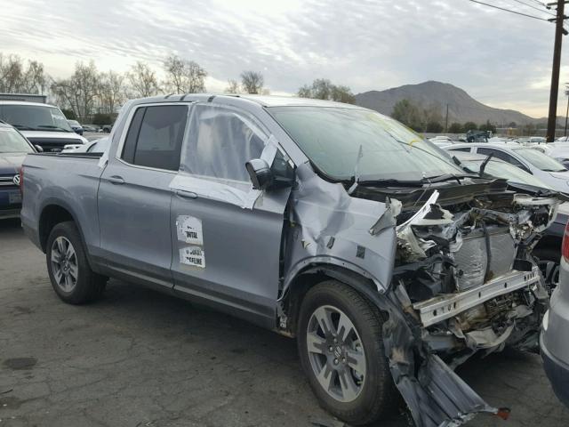 5FPYK3F52HB019252 - 2017 HONDA RIDGELINE SILVER photo 1