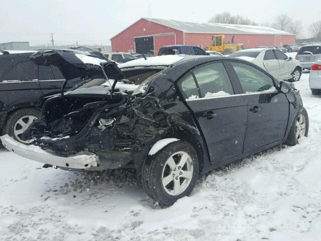 1G1PG5SC6C7149905 - 2012 CHEVROLET CRUZE LT BLACK photo 4