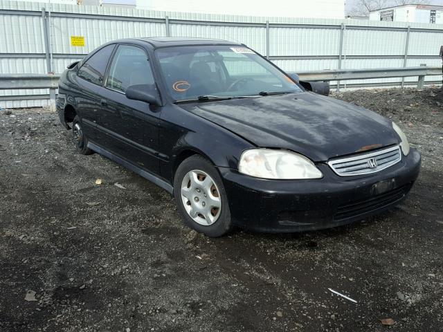 1HGEJ8247YL007637 - 2000 HONDA CIVIC EX შავი ფოტო 1