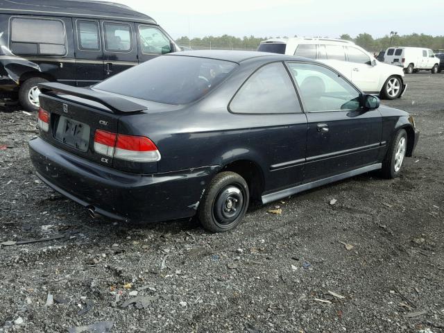 1HGEJ8247YL007637 - 2000 HONDA CIVIC EX BLACK photo 4