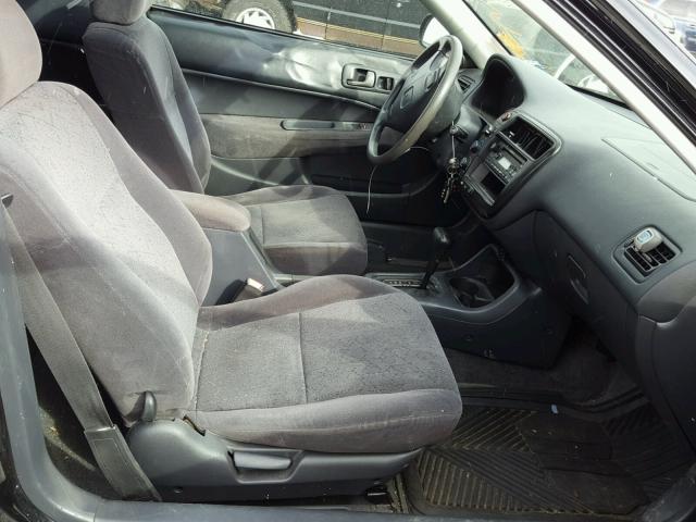 1HGEJ8247YL007637 - 2000 HONDA CIVIC EX შავი ფოტო 5
