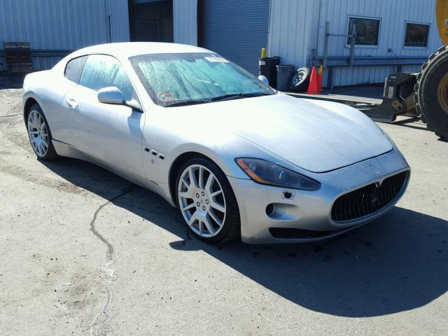 ZAMGJ45A290043025 - 2009 MASERATI GRANTURISM SILVER photo 1