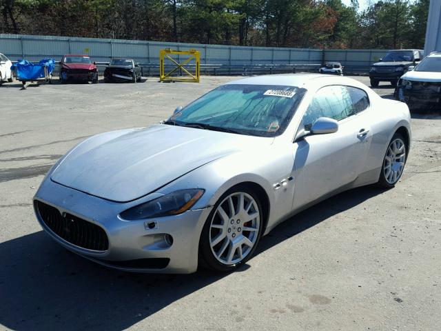 ZAMGJ45A290043025 - 2009 MASERATI GRANTURISM SILVER photo 2