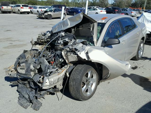 1G1ZG57B494107476 - 2009 CHEVROLET MALIBU LS თაფლისფერი ფოტო 2