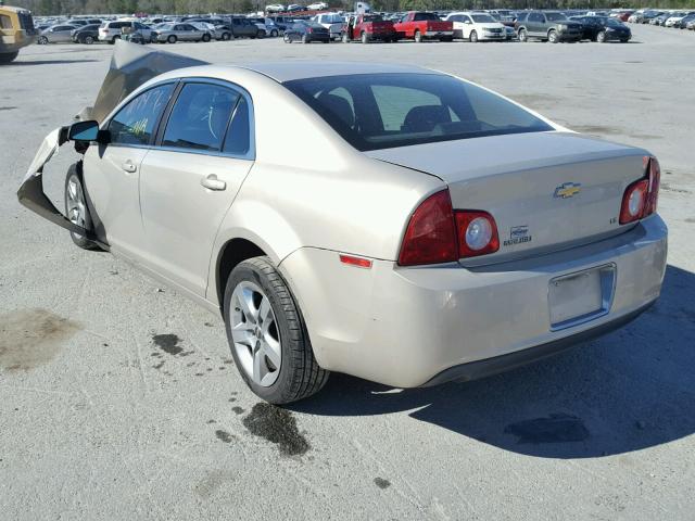 1G1ZG57B494107476 - 2009 CHEVROLET MALIBU LS თაფლისფერი ფოტო 3