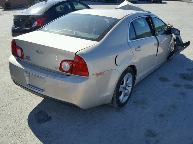 1G1ZG57B494107476 - 2009 CHEVROLET MALIBU LS თაფლისფერი ფოტო 4