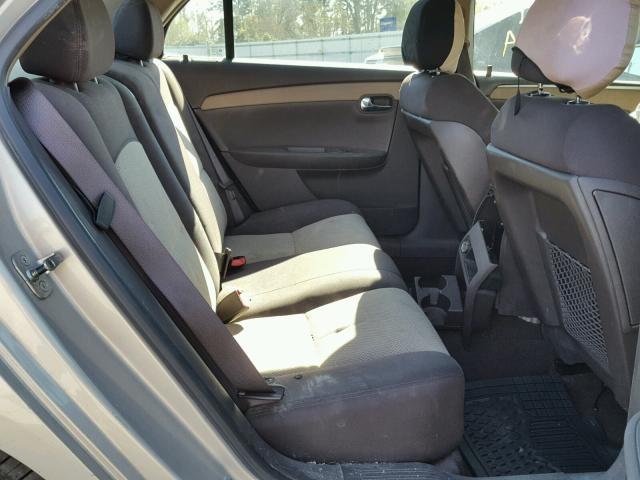 1G1ZG57B494107476 - 2009 CHEVROLET MALIBU LS თაფლისფერი ფოტო 6