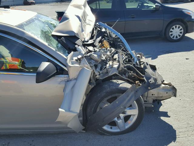 1G1ZG57B494107476 - 2009 CHEVROLET MALIBU LS თაფლისფერი ფოტო 9