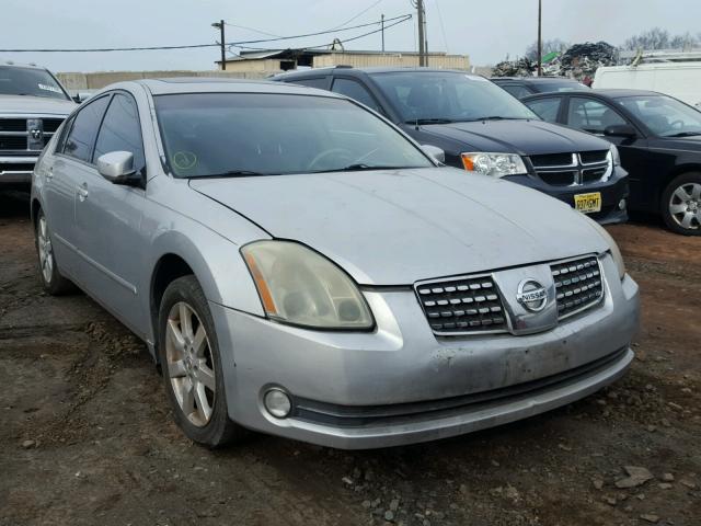 1N4BA41EX4C851191 - 2004 NISSAN MAXIMA SE SILVER photo 1