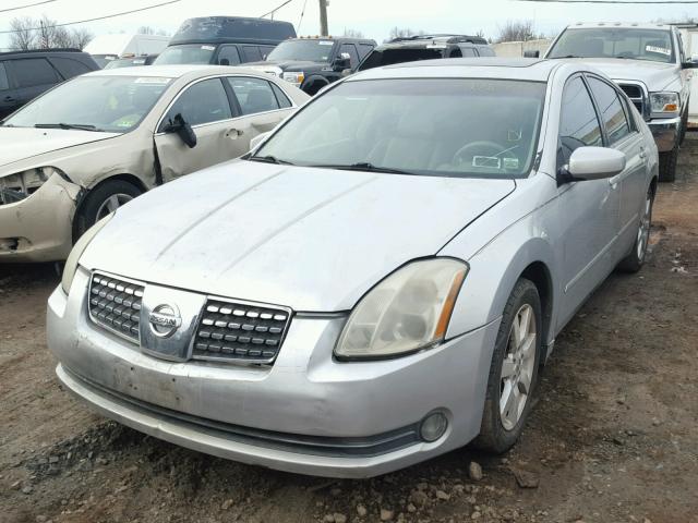 1N4BA41EX4C851191 - 2004 NISSAN MAXIMA SE SILVER photo 2