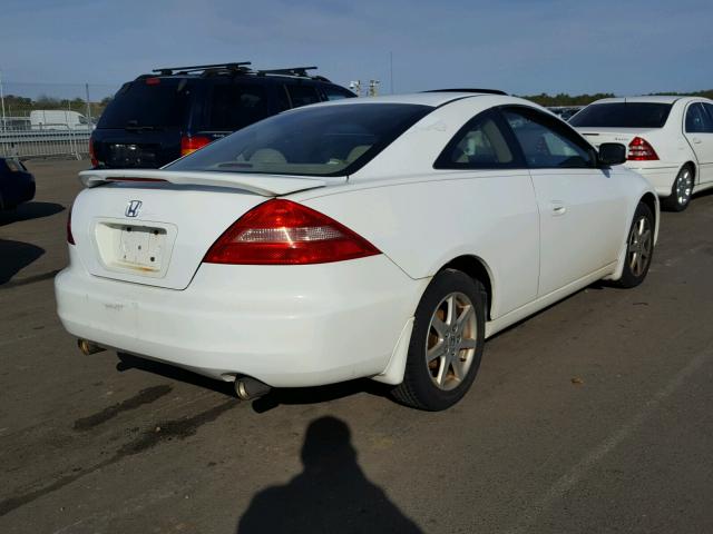 1HGCM82673A001244 - 2003 HONDA ACCORD EX WHITE photo 4