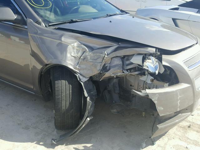 1G1ZE5E1XBF175873 - 2011 CHEVROLET MALIBU LTZ 棕色 照片 9