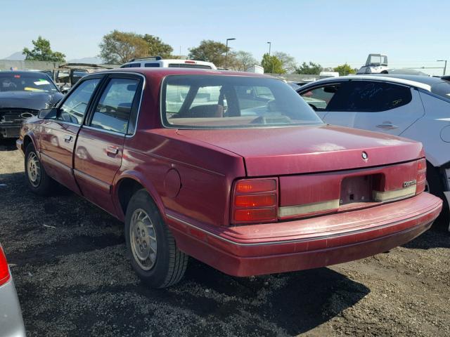 1G3AJ55M8T6337673 - 1996 OLDSMOBILE CIERA SL RED photo 3