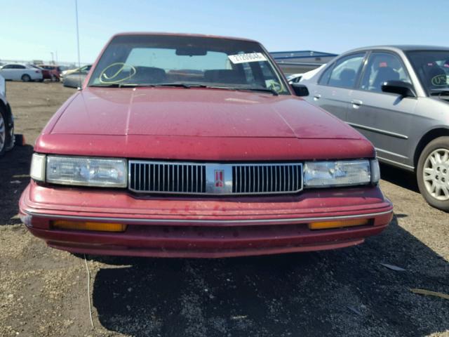 1G3AJ55M8T6337673 - 1996 OLDSMOBILE CIERA SL RED photo 9