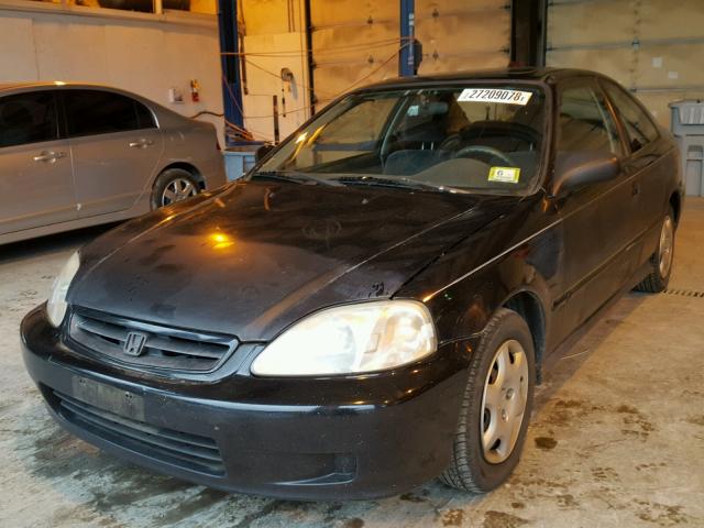 1HGEJ8247YL026012 - 2000 HONDA CIVIC EX შავი ფოტო 2