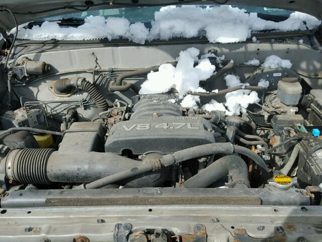 5TBDT44105S472473 - 2005 TOYOTA TUNDRA DOU SILVER photo 7