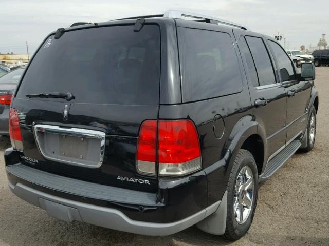 5LMEU78H93ZJ24676 - 2003 LINCOLN AVIATOR BLACK photo 4