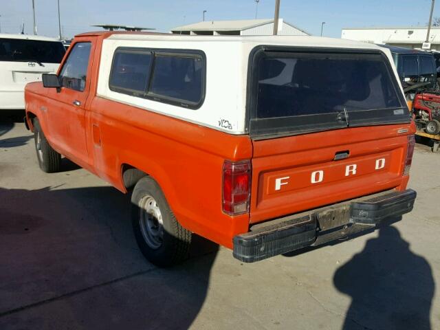 1FTBR10A3EUD68184 - 1984 FORD RANGER ORANGE photo 3