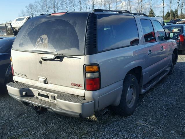 1GKFK66U54J173034 - 2004 GMC YUKON XL D BEIGE photo 4