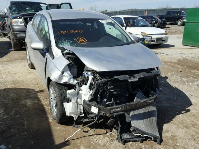 KNADM4A38F6458233 - 2015 KIA RIO LX Արծաթագույն լուսանկար 1