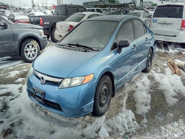 2HGFA16498H023082 - 2008 HONDA CIVIC DX-G BLUE photo 2