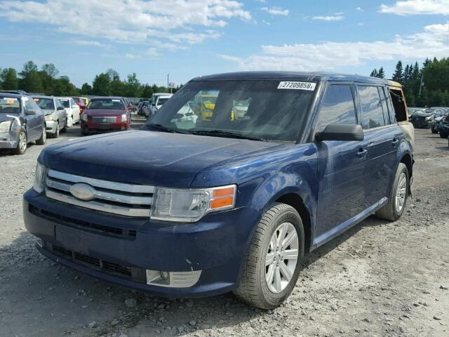 2FMGK5BC3CBD15547 - 2012 FORD FLEX SE BLUE photo 2