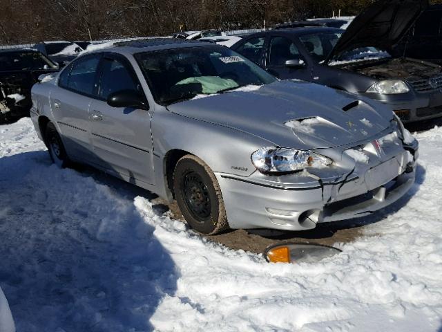 1G2NV52E53C202627 - 2003 PONTIAC GRAND AM G GRAY photo 1