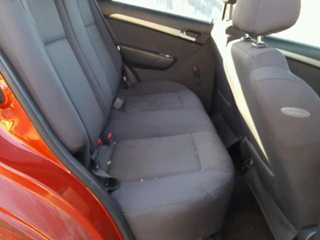 KL1TD56607B067987 - 2007 CHEVROLET AVEO BASE Kırmızı fotoğraf 6