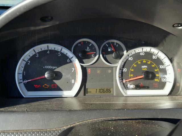 KL1TD56607B067987 - 2007 CHEVROLET AVEO BASE Kırmızı fotoğraf 8