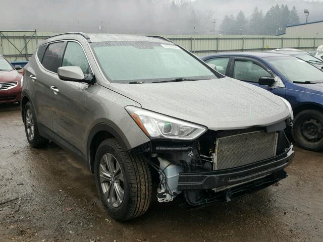 5XYZUDLB6DG035982 - 2013 HYUNDAI SANTA FE S GRAY photo 1