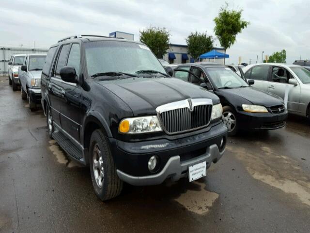 5LMEU27R72LJ06708 - 2002 LINCOLN NAVIGATOR BLACK photo 1