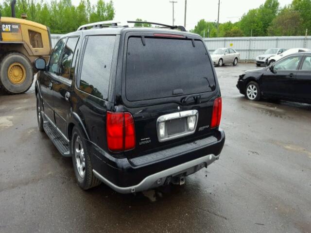 5LMEU27R72LJ06708 - 2002 LINCOLN NAVIGATOR BLACK photo 3