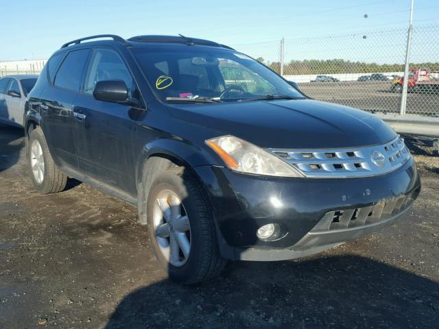 JN8AZ08WX3W237877 - 2003 NISSAN MURANO SL BLACK photo 1