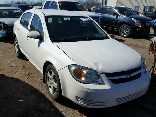 1G1AL58F287313936 - 2008 CHEVROLET COBALT LT WHITE photo 1