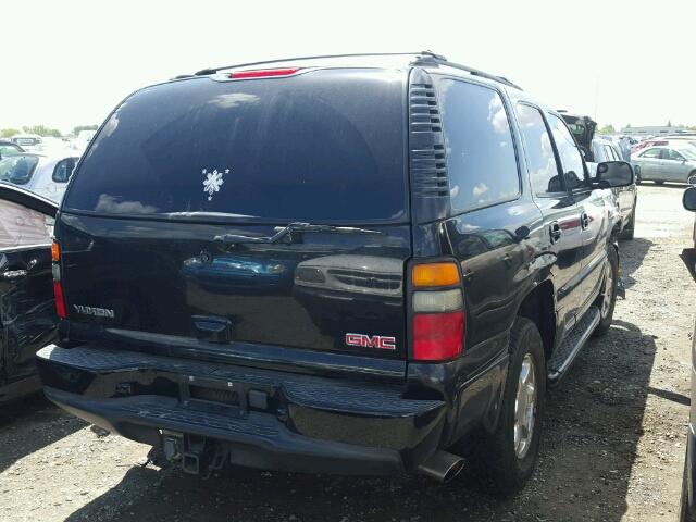 1GKEK63U74J275631 - 2004 GMC YUKON DENA BLUE photo 4