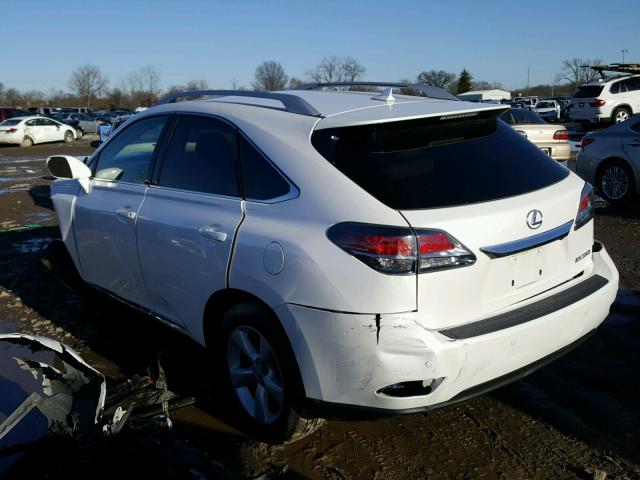 2T2BK1BA3DC162873 - 2013 LEXUS RX 350 WHITE photo 3