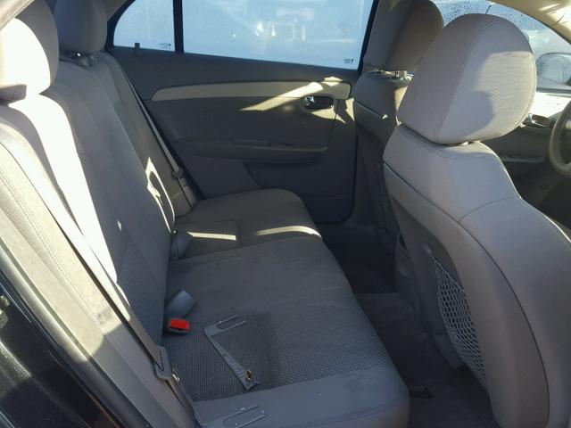 1G1ZB5E17BF179677 - 2011 CHEVROLET MALIBU LS შავი ფოტო 6