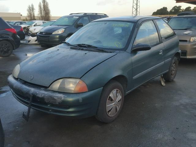 2S2AB21H5Y6602500 - 2000 SUZUKI SWIFT BASE GREEN photo 2