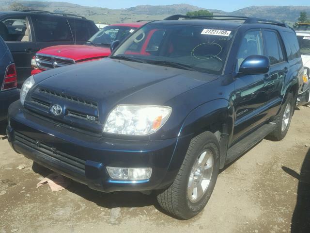 JTEBT17R858023766 - 2005 TOYOTA 4RUNNER LI BLUE photo 2