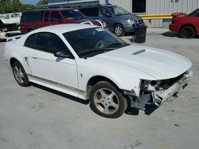 1FAFP40492F154163 - 2002 FORD MUSTANG WHITE photo 1