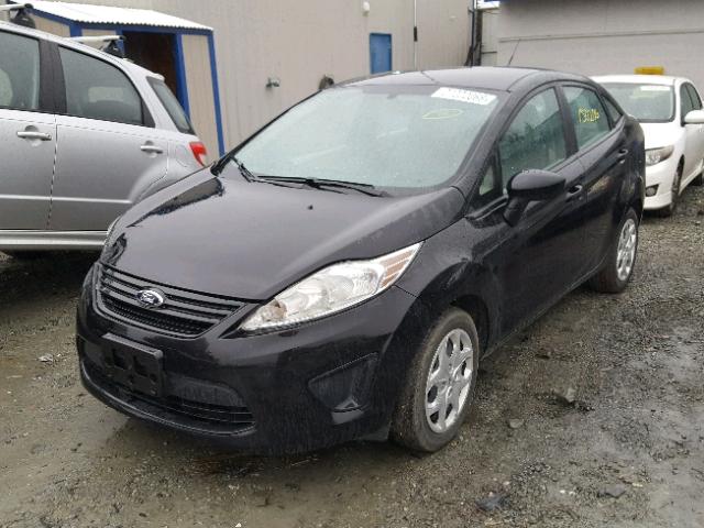 3FADP4AJ1DM174387 - 2013 FORD FIESTA S BLACK photo 2