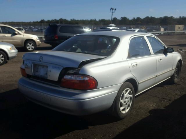 1YVGF22C5Y5153868 - 2000 MAZDA 626 ES SILVER photo 4